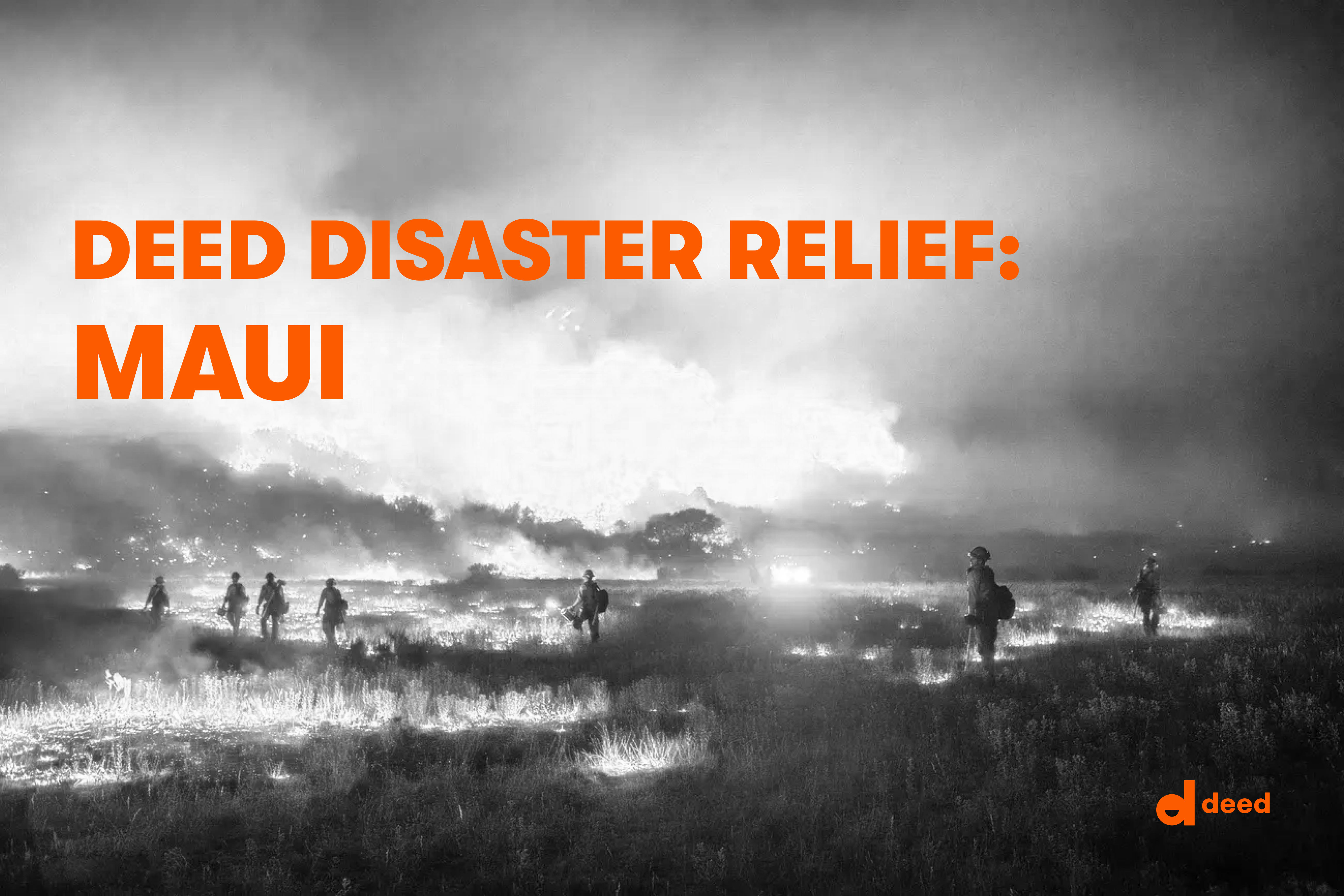 Deed Disaster Relief Maui