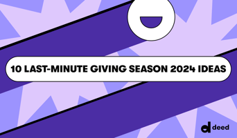 Last-Minute Ideas for Giving Season 2024